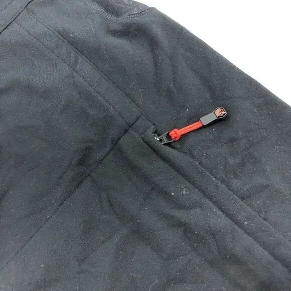 LULULEMON L Sweatshirt Full Zip Solid Black